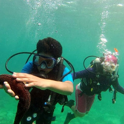 Аравийское море под водой